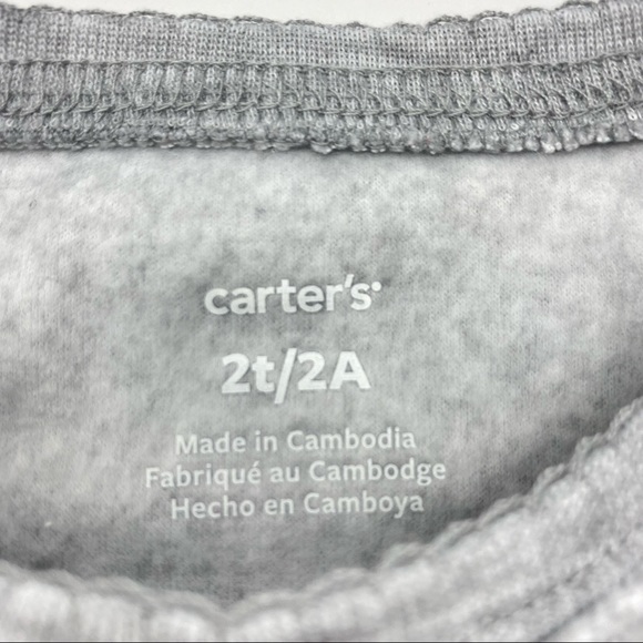 Carter’s Toddler Girls Unicorn Fleece Pajamas NWT - Picture 6 of 9